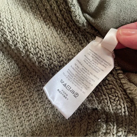 Free People Dare to Dream Rib Knit Long Sleeve Cardigan Sweater. - Picture 7 of 8